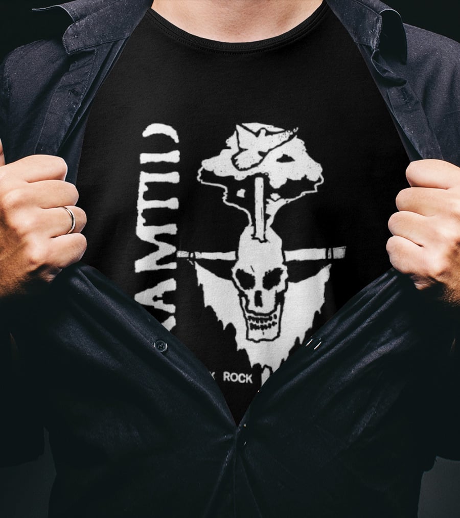 I Kramii Kick Rock Fest 2026 Skull With Peace Sign Tree T-Shirt