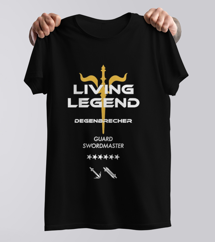 Degenbrecher Living Legend Guard Swordmaster Five Star Rating T-Shirt