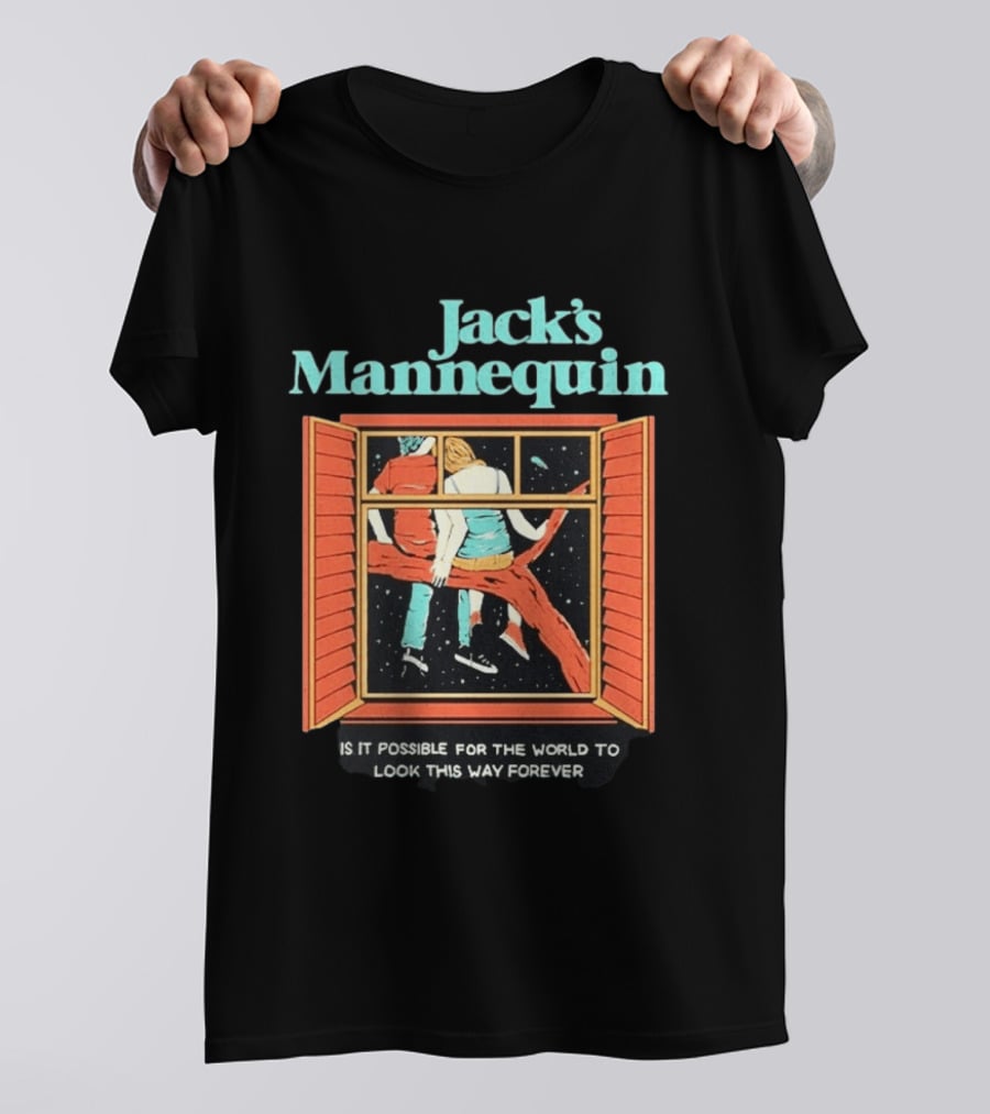 Jack's Mannequin Is It Possible For The World To Look This Way Forever Window Scene T-Shirt