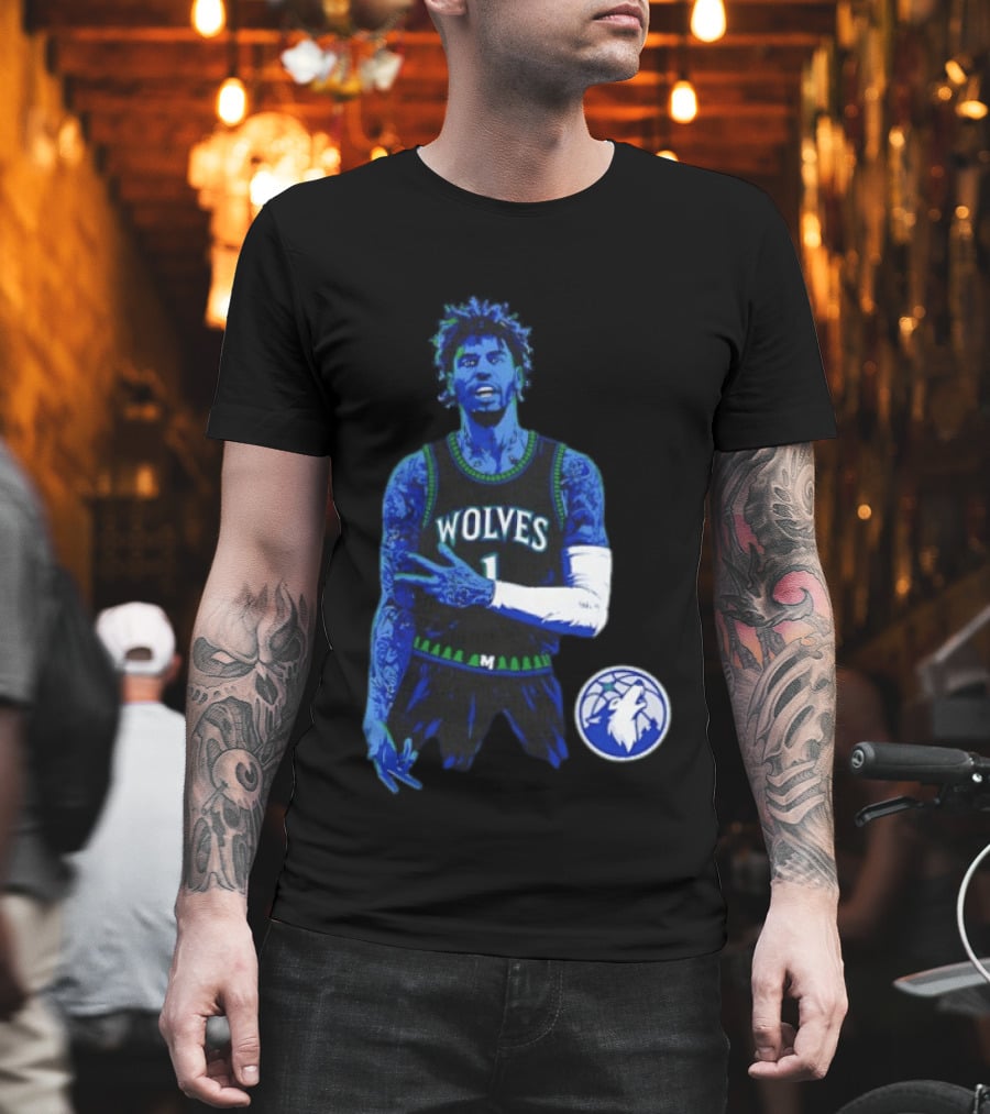 Wolves LaMelo Ball Number 1 Minnesota Timberwolves NBA Basketball T-Shirt