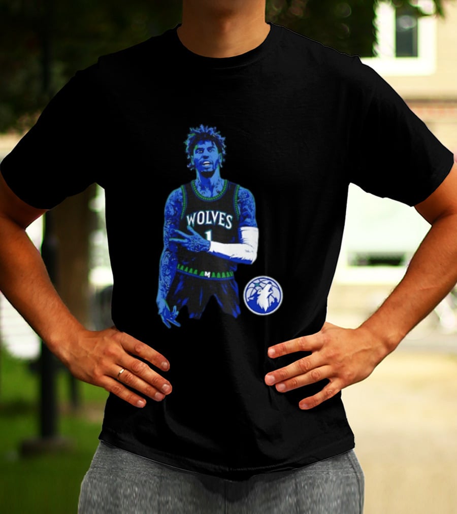 Wolves LaMelo Ball Number 1 Minnesota Timberwolves NBA Basketball T-Shirt