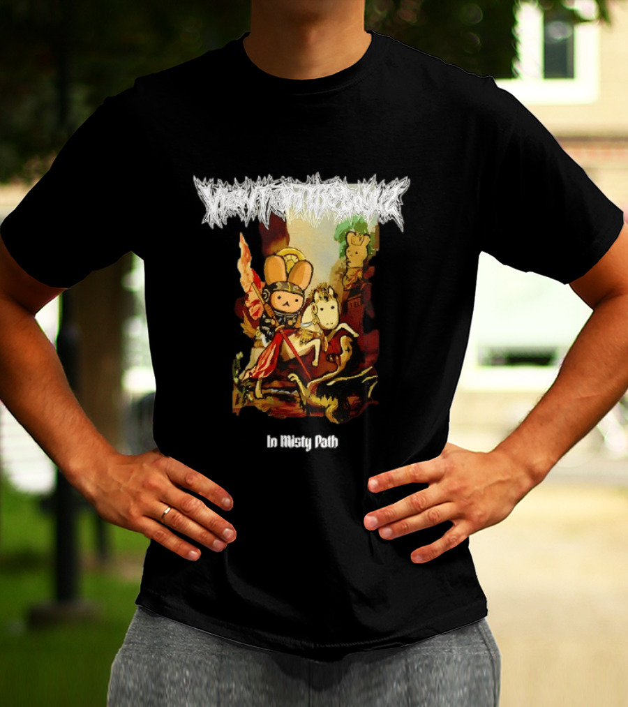 View From The Soul In Misty Path T-Shirt