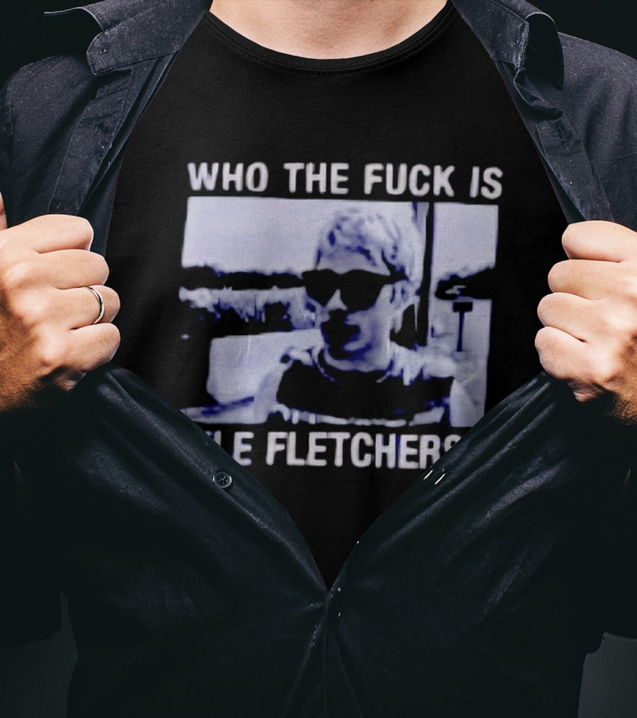 Who The Fuck Is Kyle Fletchers Meme Sunglasses Mystery T-Shirt