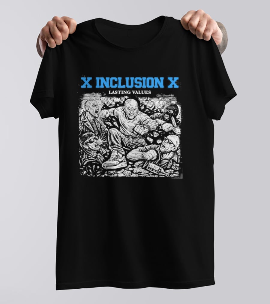 X Inclusion X Lasting Values Hardcore Strength Commitment T-Shirt