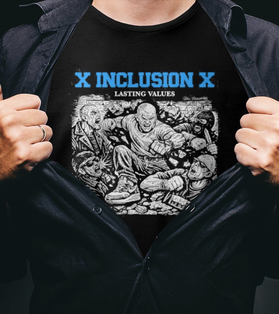 X Inclusion X Lasting Values Hardcore Strength Commitment T-Shirt