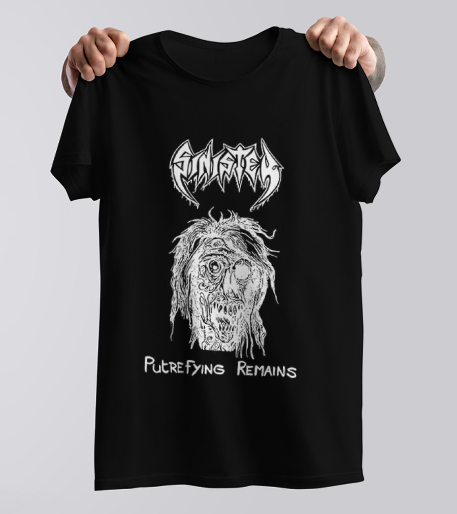 Sinister Putrefying Remains Life Is A Trial The Destiny Of Your Soul Cannibal Corpse T-Shirt