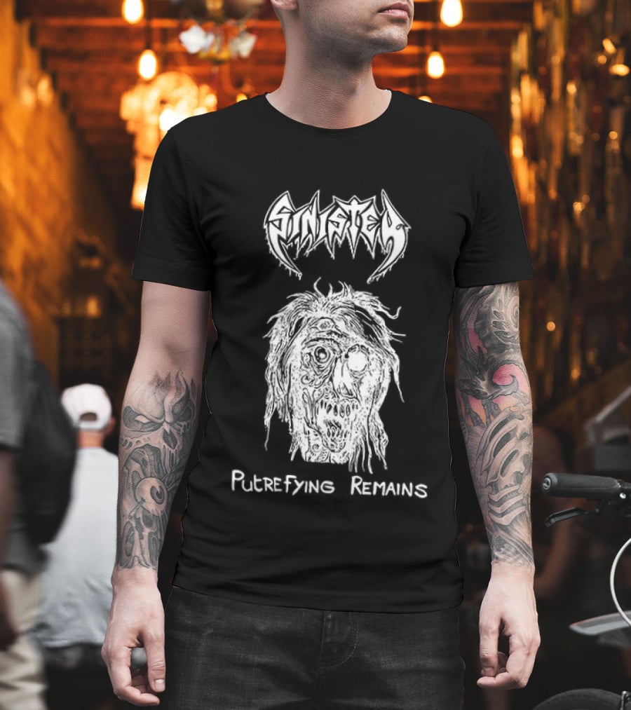 Sinister Putrefying Remains Life Is A Trial The Destiny Of Your Soul Cannibal Corpse T-Shirt
