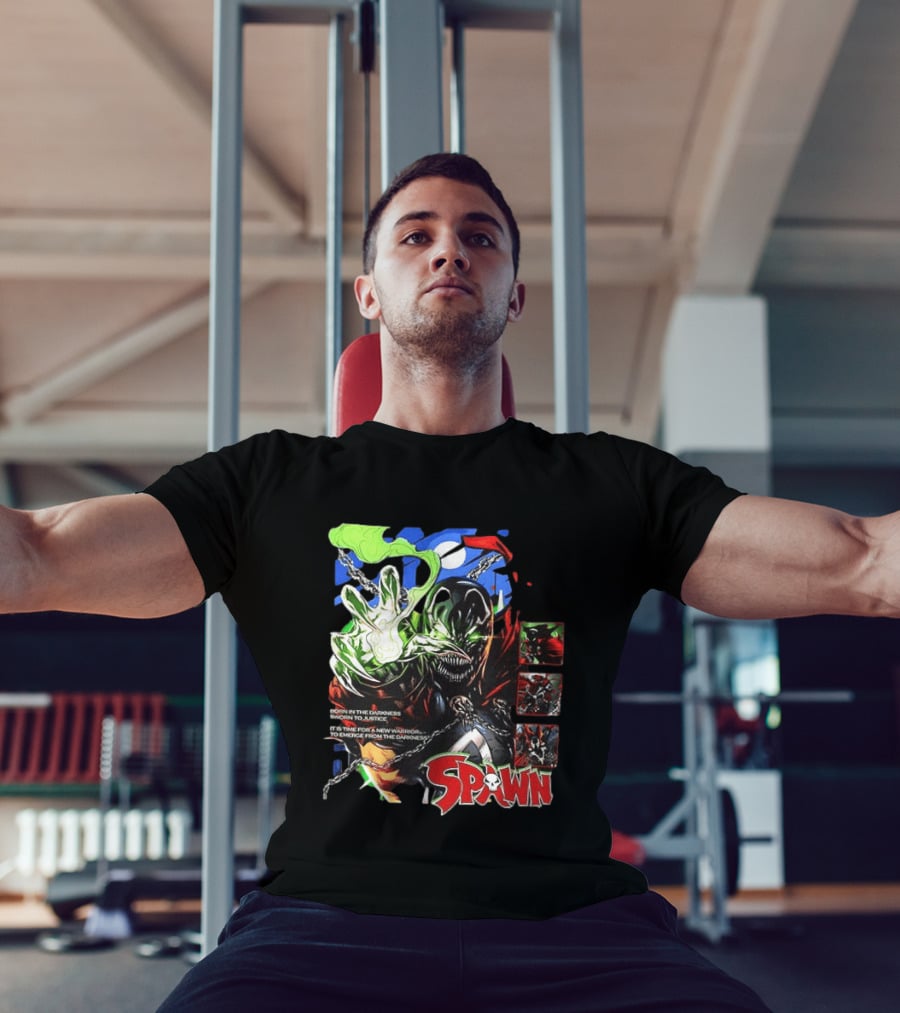 Spawn Born In The Darkness Sworn To Justice New Warrior Emerges T-Shirt