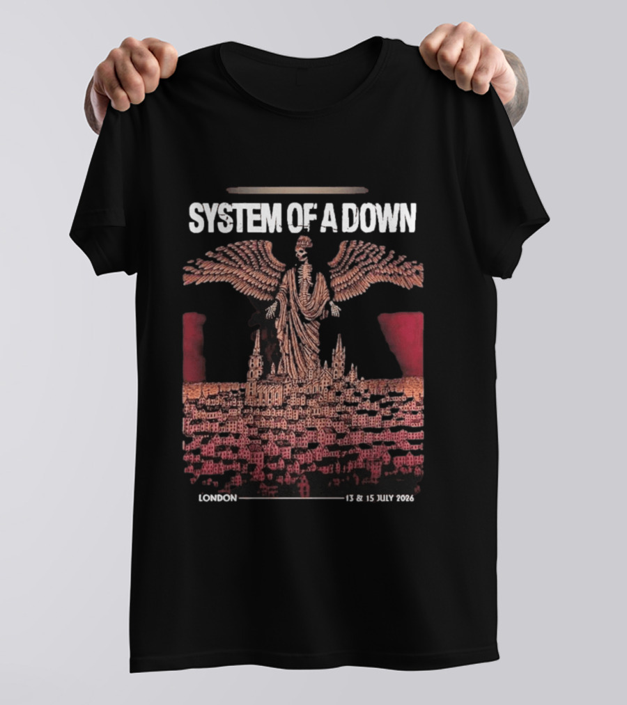 System Of A Down London 3 15 July 2020 T-Shirt
