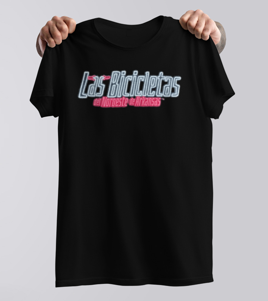 Las Bicicletas Del Noroeste De Arkansas Neon T-Shirt