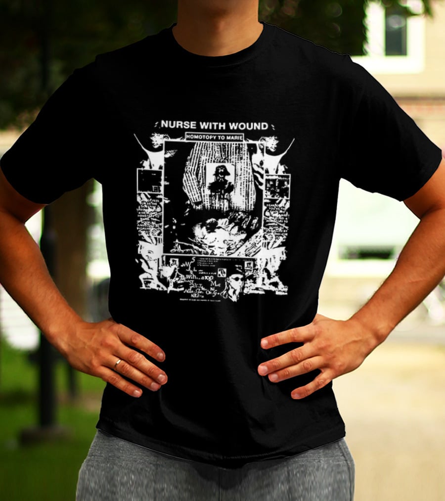 Nurse With Wound Homotopy To Marie Was By Franz Kamin Two Sided T-Shirt
