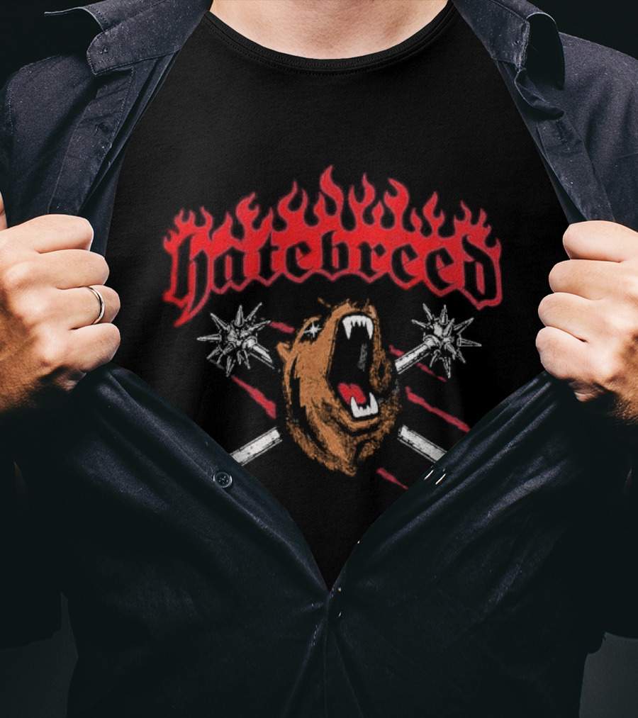 Original Hatebreed Chicago IL The Rumble Festival 2026 Venue At Cobra Lounge Lot On 17 July 2026 Moshers Of The Midway T-Shirt