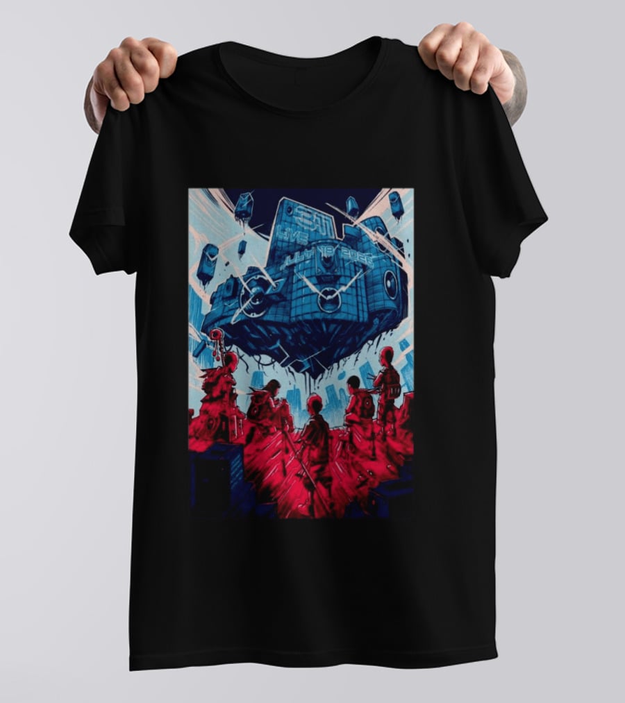 311 Live July 18 2026 Ocean Casino Resort Atlantic City NJ Artwork Soldier Scene T-Shirt