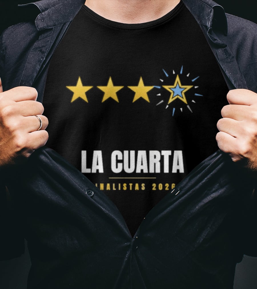 La Cuarta Estrella Argentina Finalistas 2026 T-Shirt