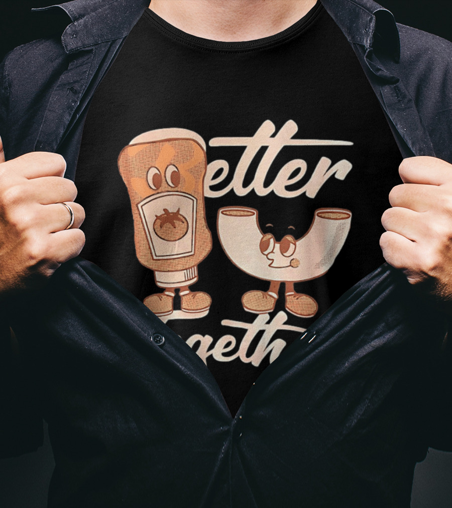 Better Together Mac And Cheese With Ketchup Duo T-Shirt