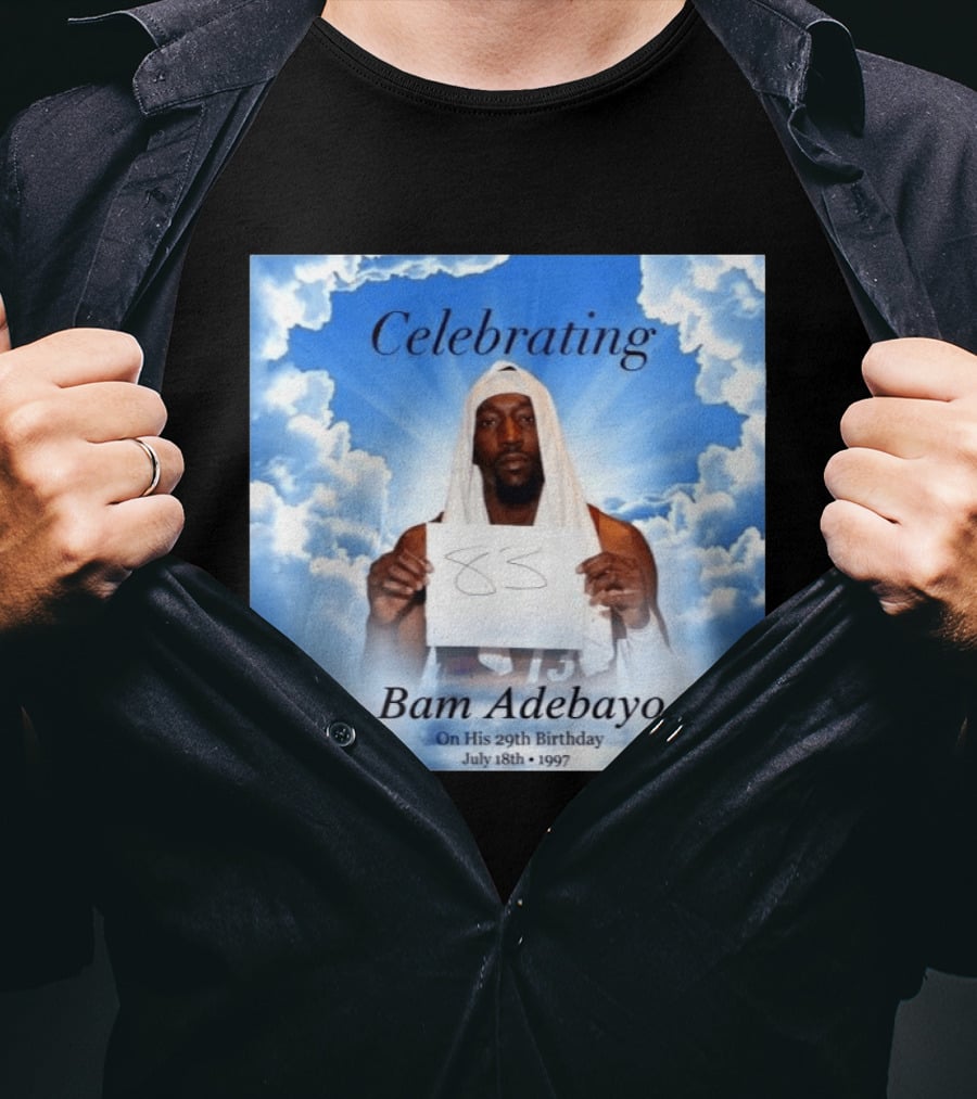 Celebrating Bam Adebayo 83 On His 29th Birthday July 18th 1997 T-Shirt