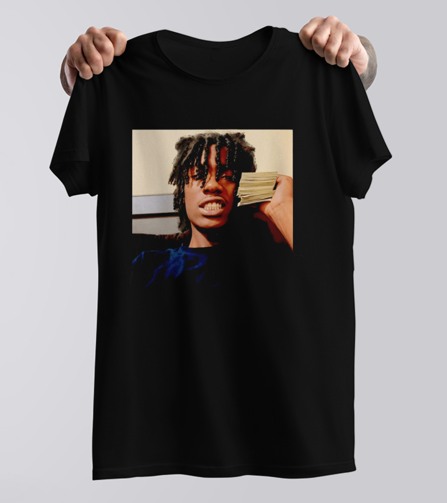 Lil Double 0 Rapper Hip Hop Money Stack Pose T-Shirt