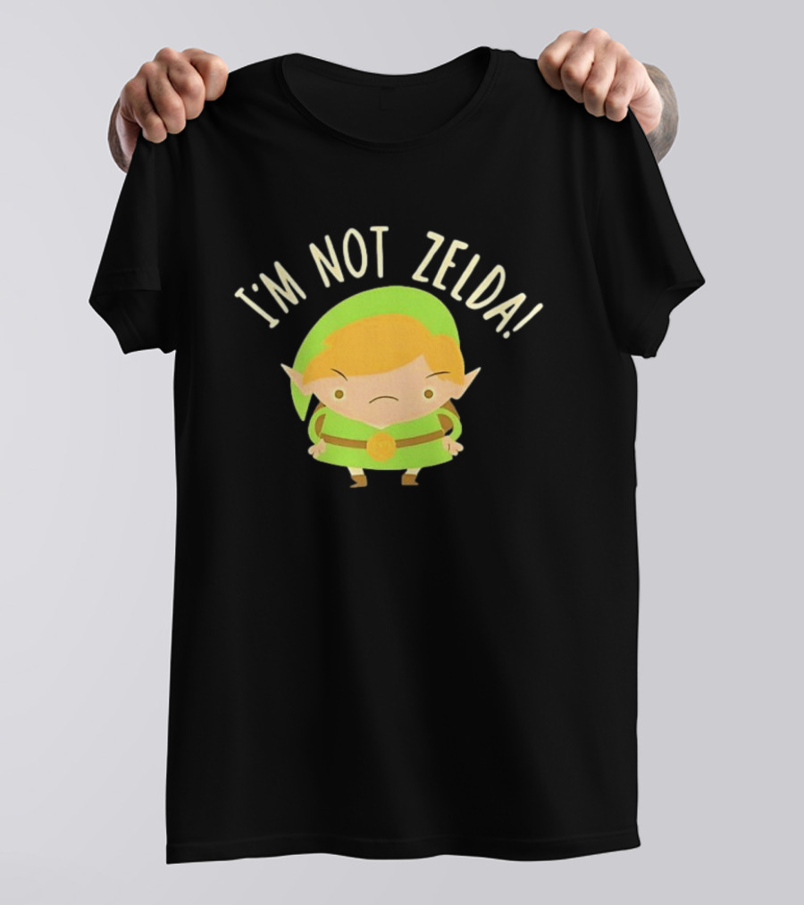 I'm Not Zelda Funny Link T-Shirt