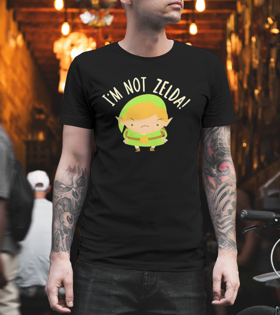 I'm Not Zelda Funny Link T-Shirt