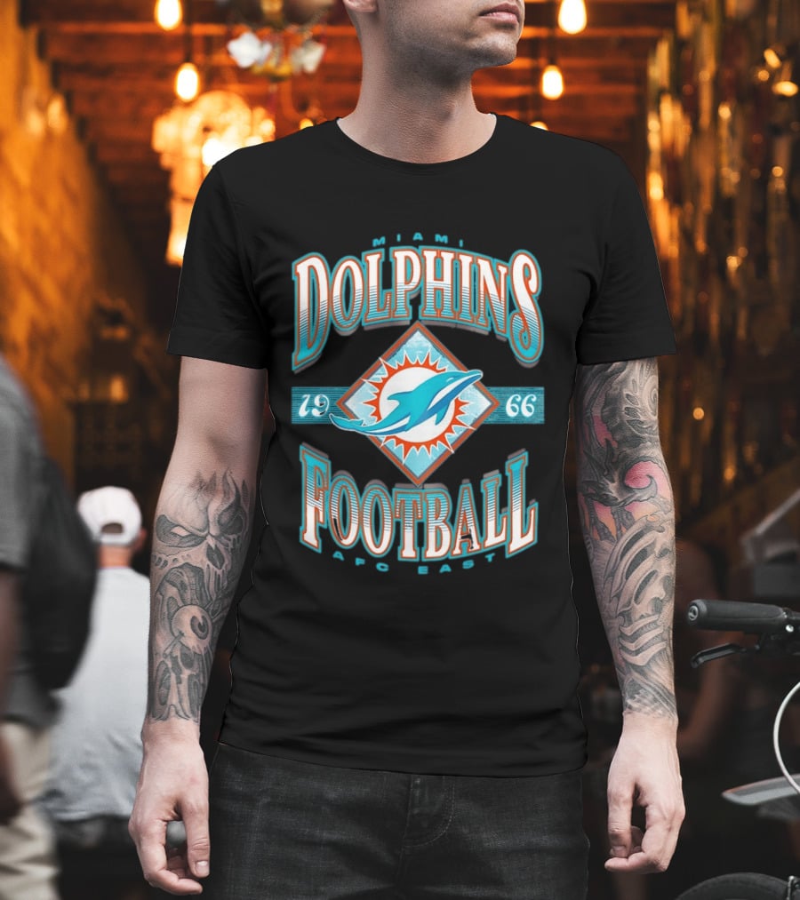 Miami Dolphins 1966 Football Team AFC East T-Shirt