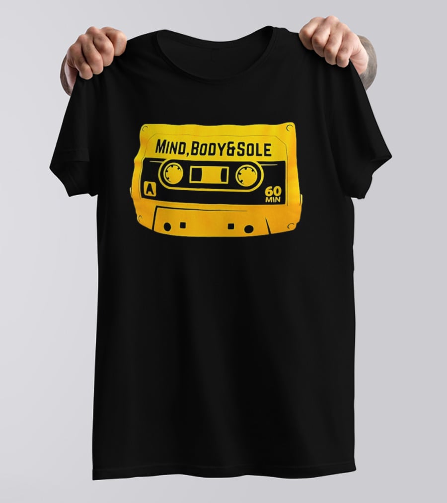 Mind Body & Sole Cassette Tape 60 Min Music T-Shirt