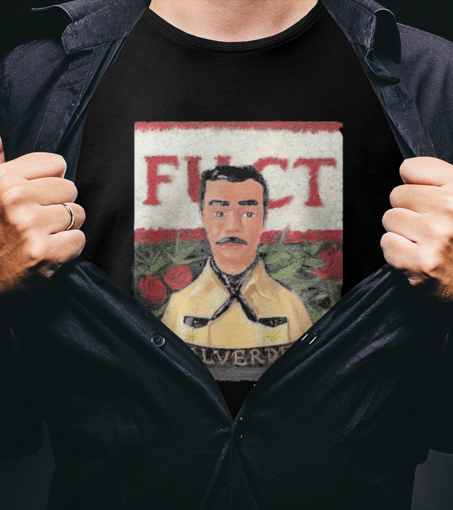 Fuct Malverde Red Roses T-Shirt