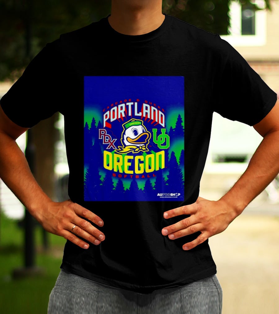 Cascade Ducks Portland RDX Oregon Softball T-Shirt