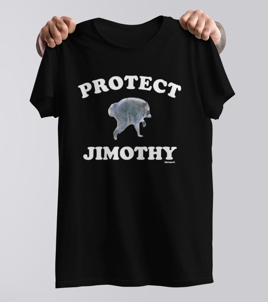Protect Jimothy Raccoon Meme T-Shirt