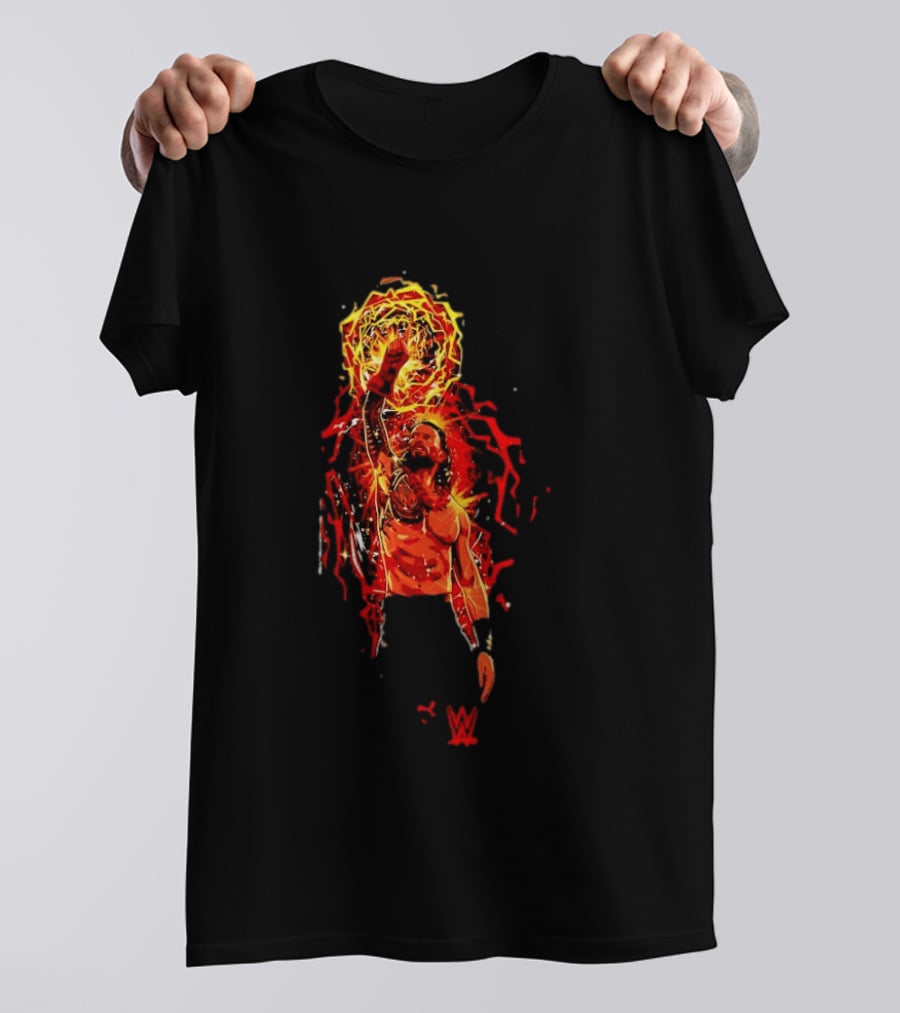 Roman Reigns WWE Aura Power T-Shirt