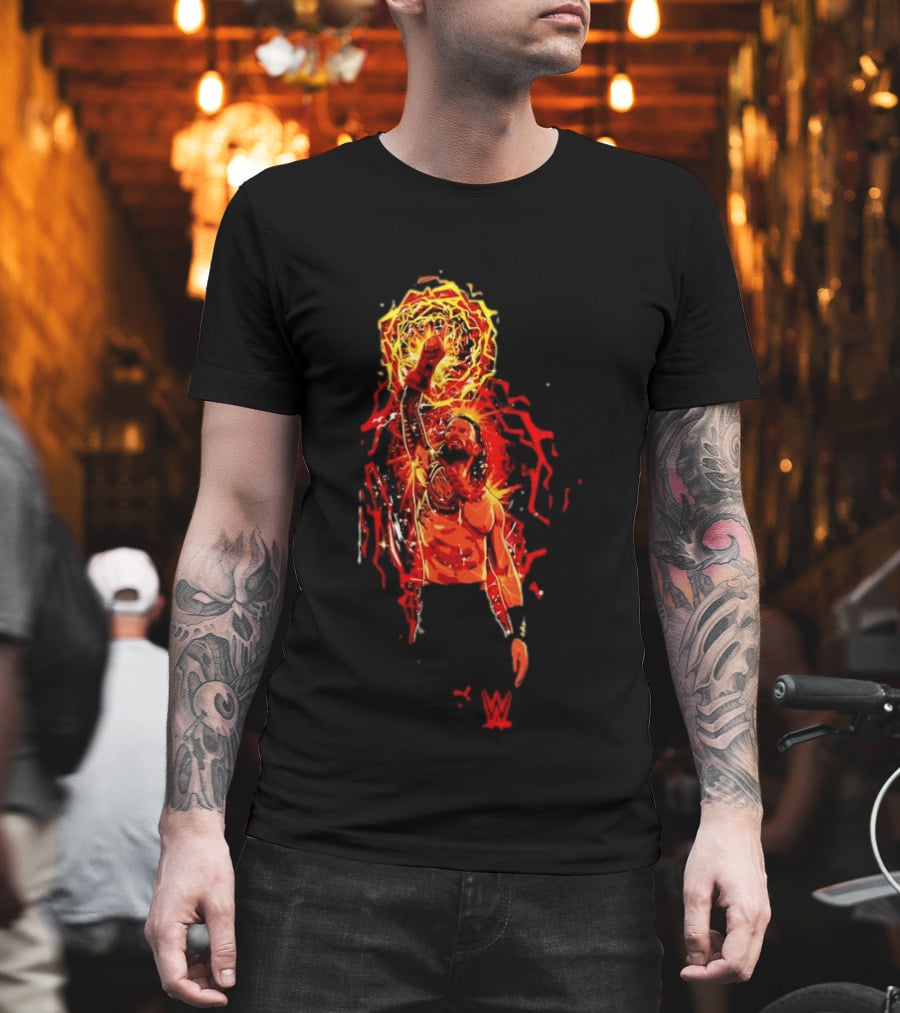 Roman Reigns WWE Aura Power T-Shirt