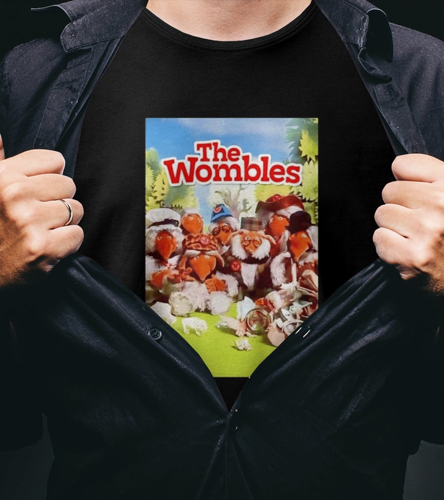 The Wombles Cartoon Characters Cleanup Adventure T-Shirt