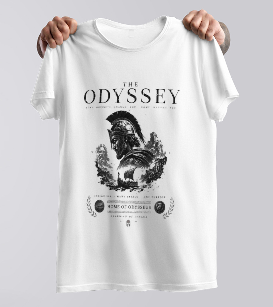 The Odyssey Heroic Adventure Of Odysseus Legendary Quest Greek Mythology T-Shirt