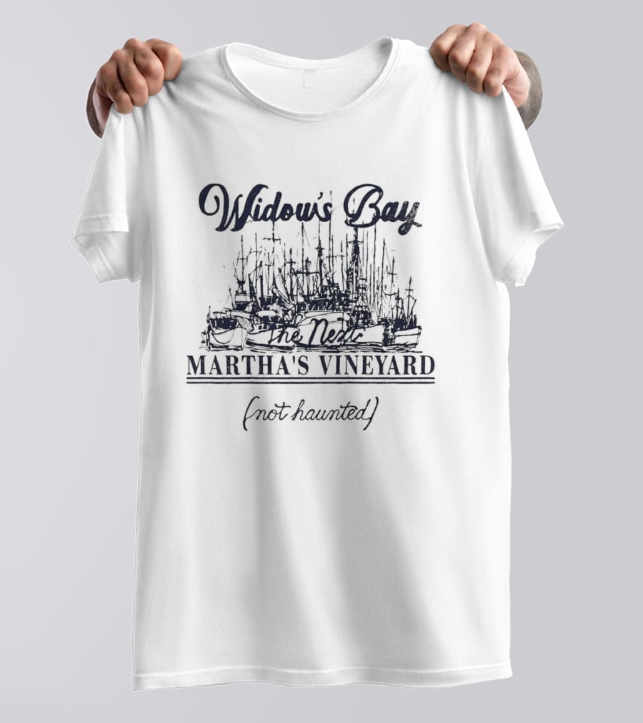 Widow's Bay The Hotel Martha's Vineyard Not Haunted T-Shirt