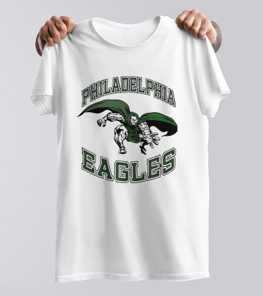 Philadelphia Eagles 2026 Doom Football Fan Gear T-Shirt