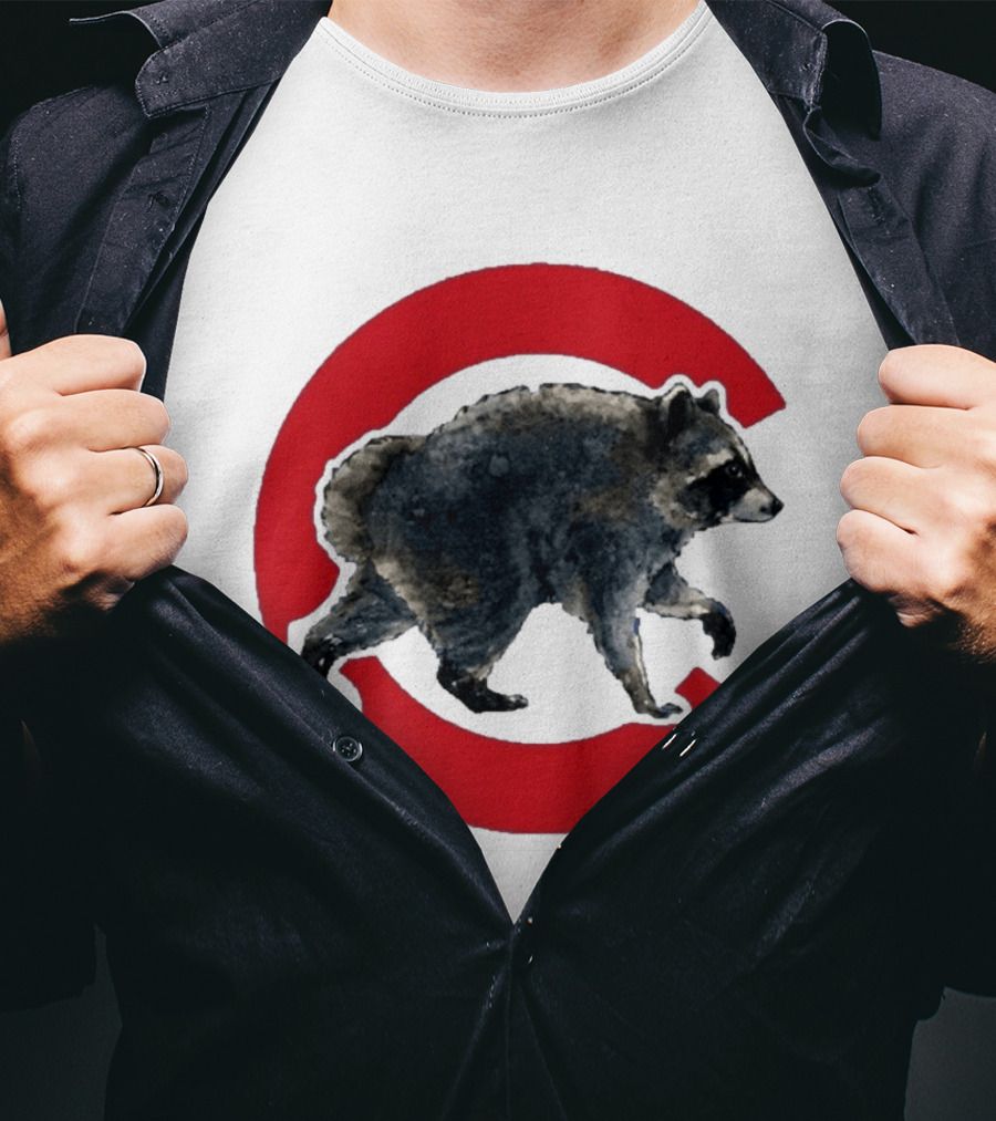 Cubs C Raccoon Jimothy T-Shirt