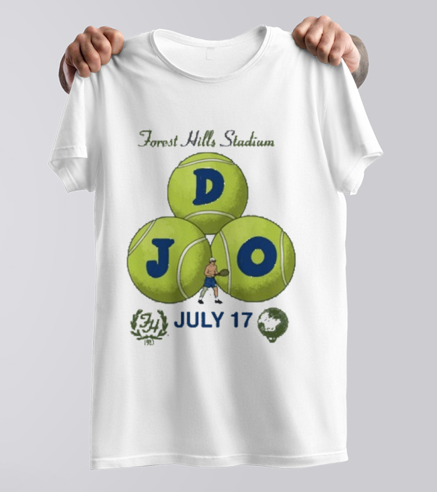 Forest Hills Stadium July 17 Tennis Event T-Shirt