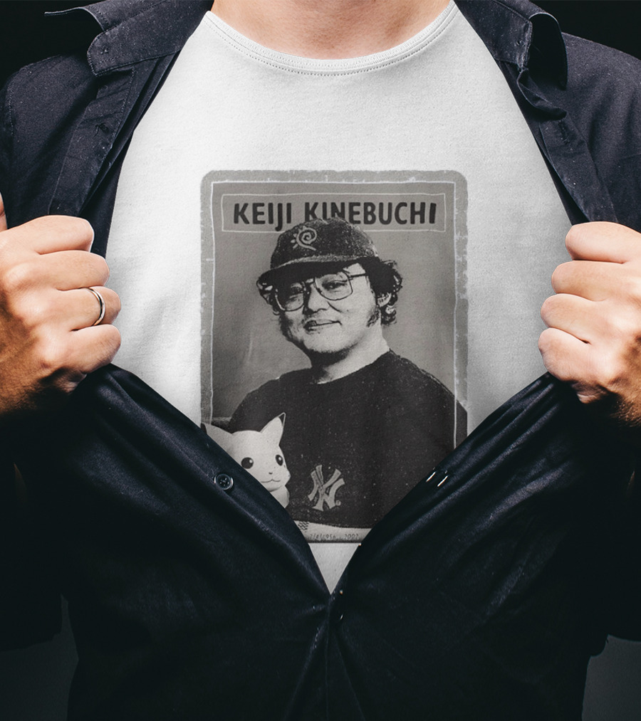 KEIJI KINEBUCHI Memorial 1956 2002 Pikachu NY Yankees Hat T-Shirt
