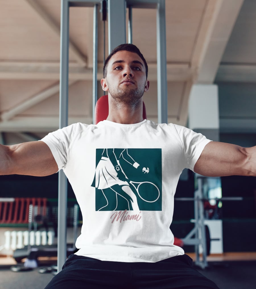 Miami Tennis Player T-Shirt