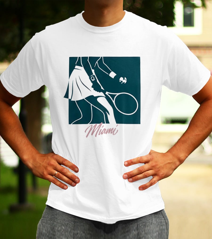 Miami Tennis Player T-Shirt
