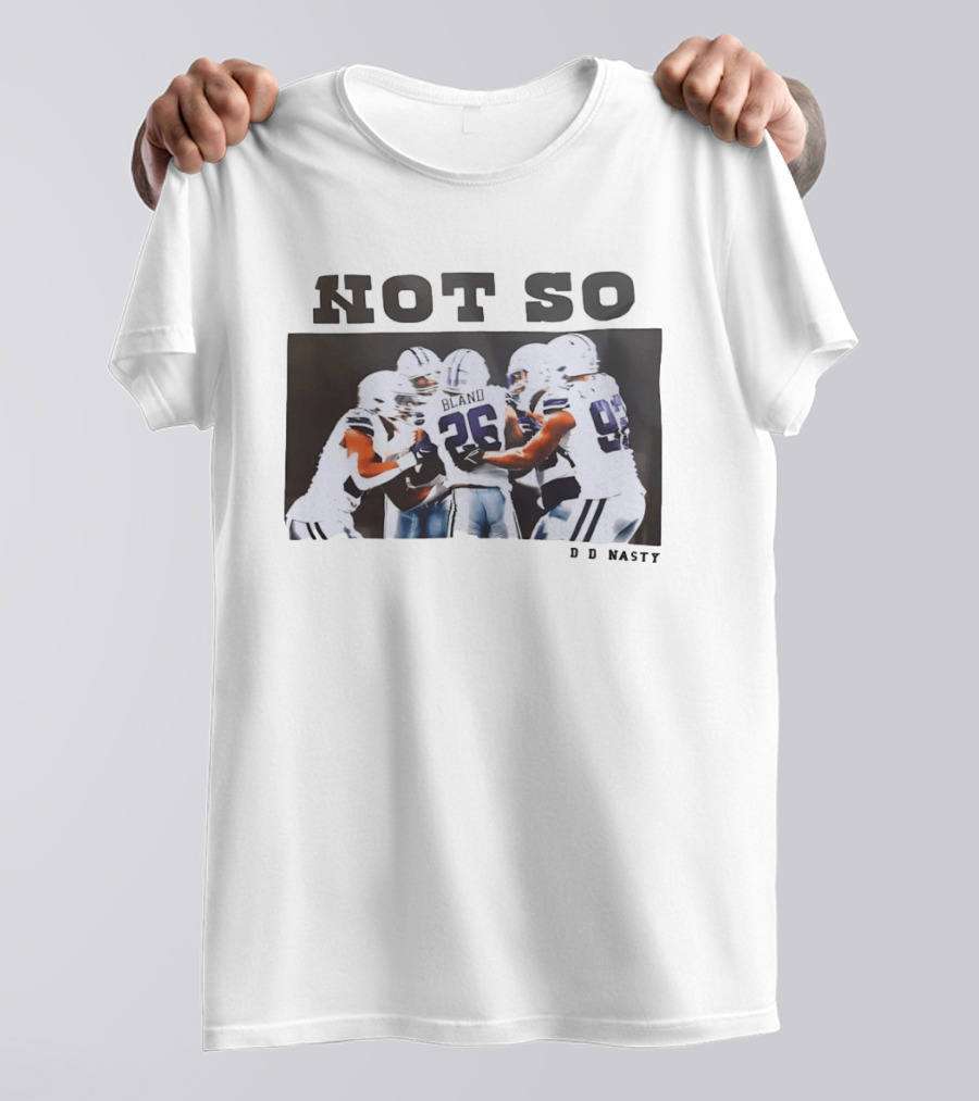 Not So Bland 26 Dallas Cowboys DCDynasty Football Team Huddle T-Shirt