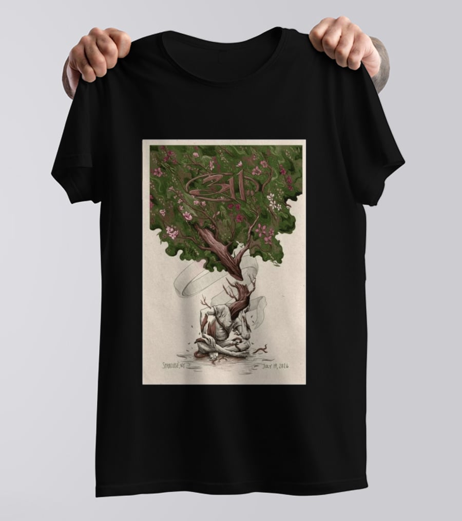 311 Syracuse NY July 19 2026 Tree And Blossoms Tour T-Shirt