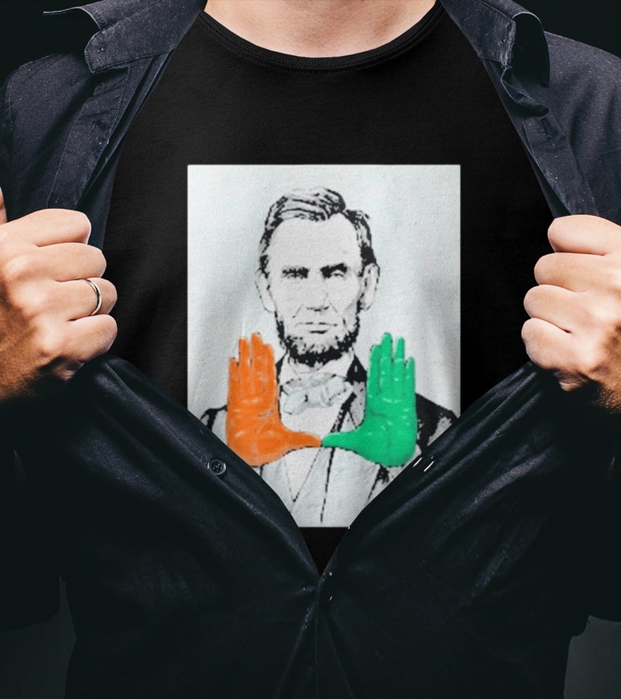 Abraham Lincoln Miami Hurricanes U Hands T-Shirt