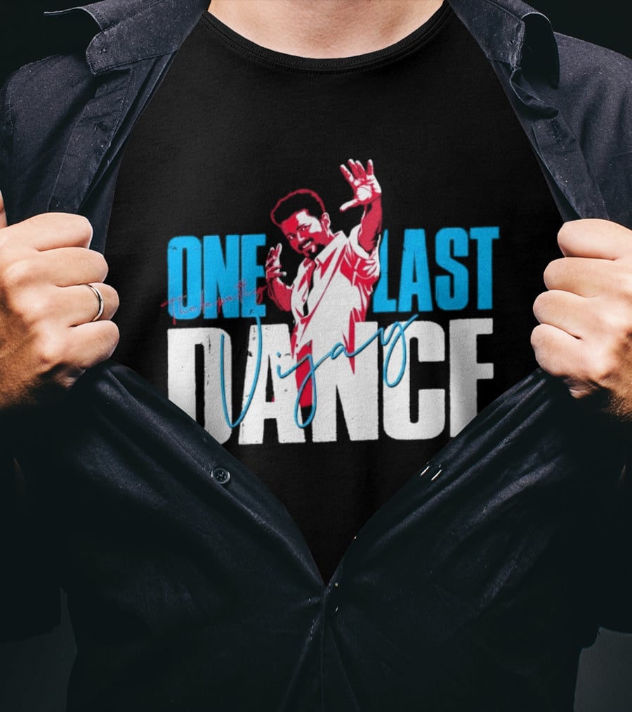 Jana Nayagan Vijay One Last Dance Gesture T-Shirt