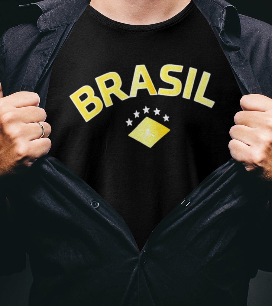 Brasil Jordan Jumpman Star T-Shirt