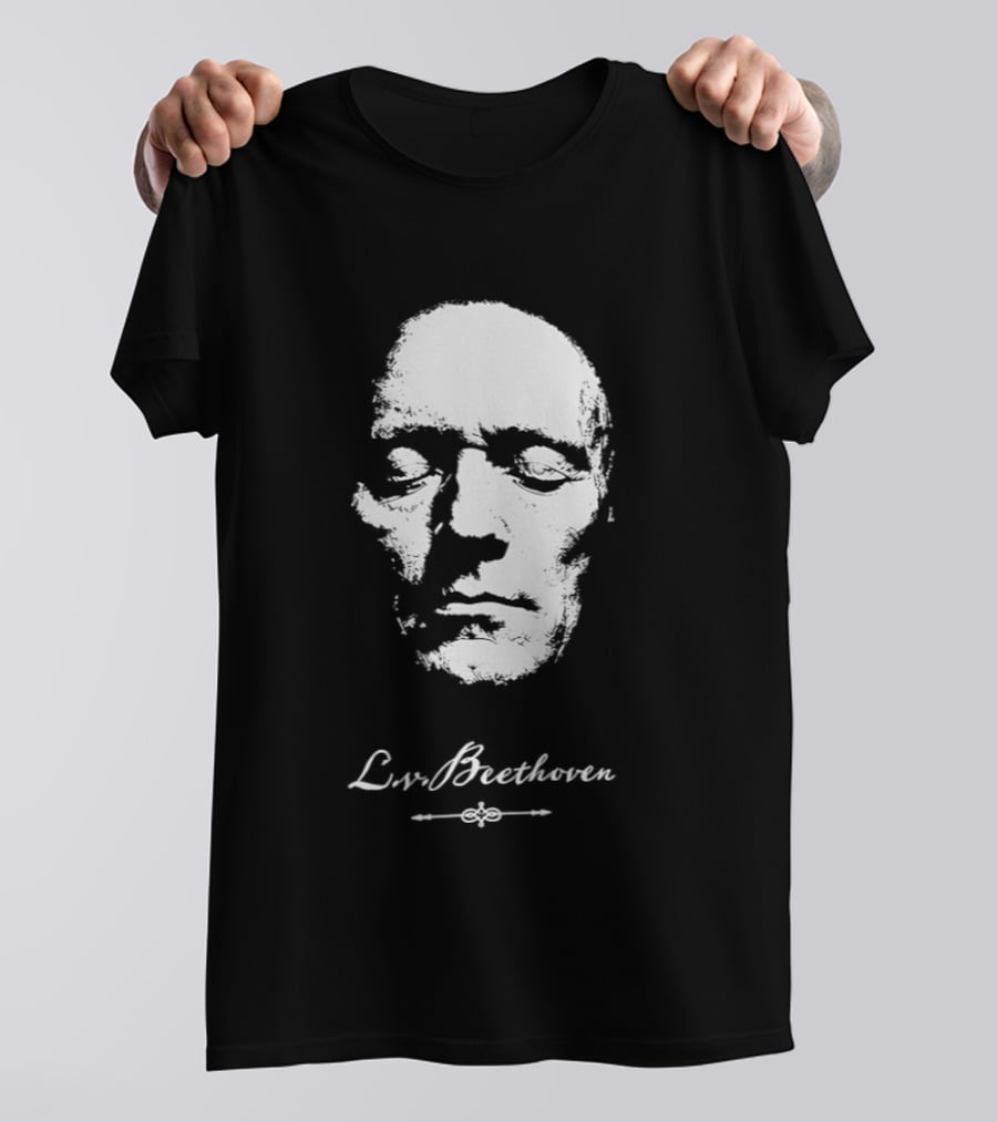 Ludwig Van Beethoven Mask T-Shirt