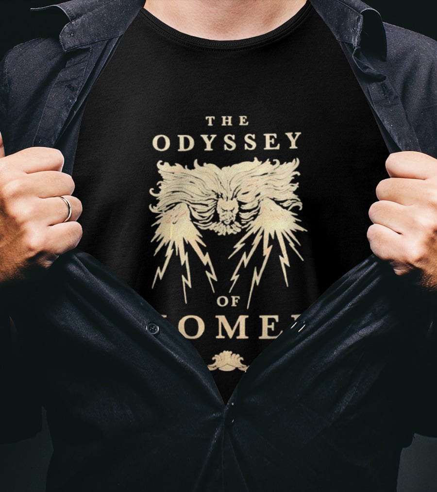 The Odyssey Of Homer Mythical Lightning Lion T-Shirt