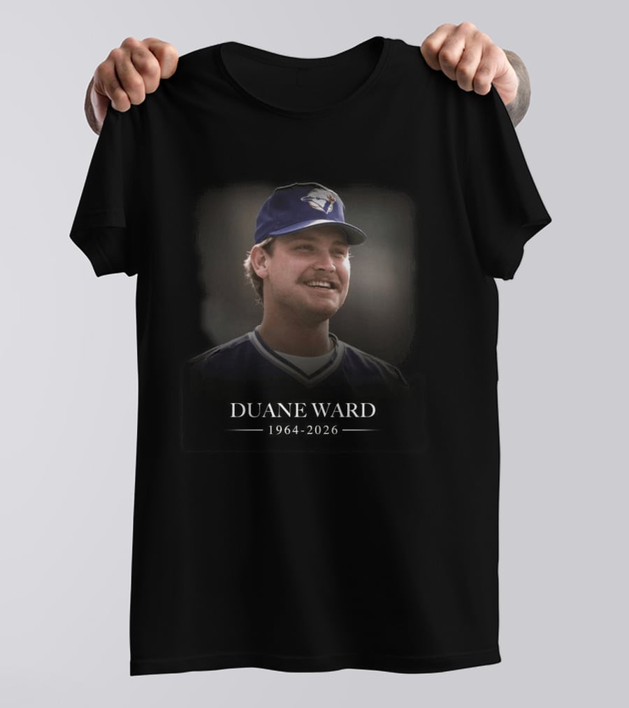 Duane Ward 1964 2026 Toronto Blue Jays Baseball Legend T-Shirt