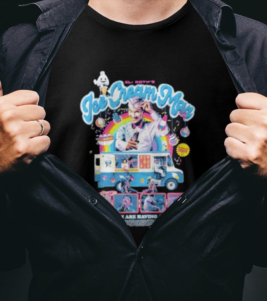 Eli Roth's Ice Cream Man Truck The Children Are Having A Meltdown T-Shirt