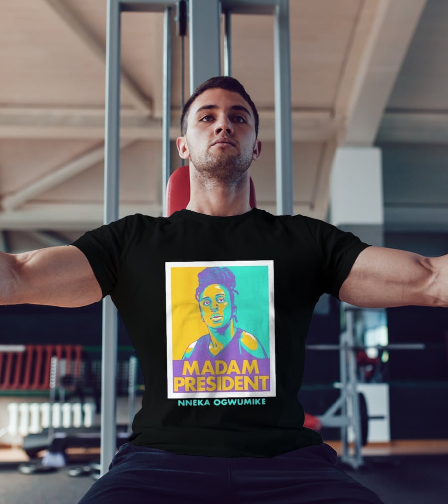 Nneka Ogwumike Madam President Los Angeles Sparks Heroic T-Shirt
