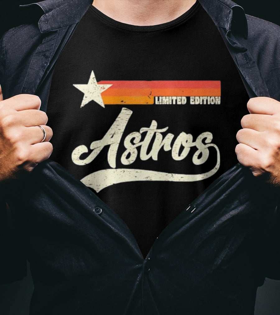 Houston Astros Retro Star Limited Edition T-Shirt